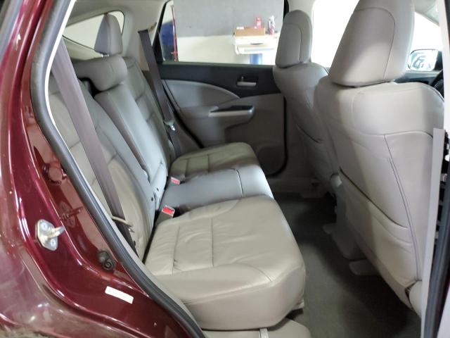 5J6RM4H78EL109245 - 2014 HONDA CR-V EXL BURGUNDY photo 11