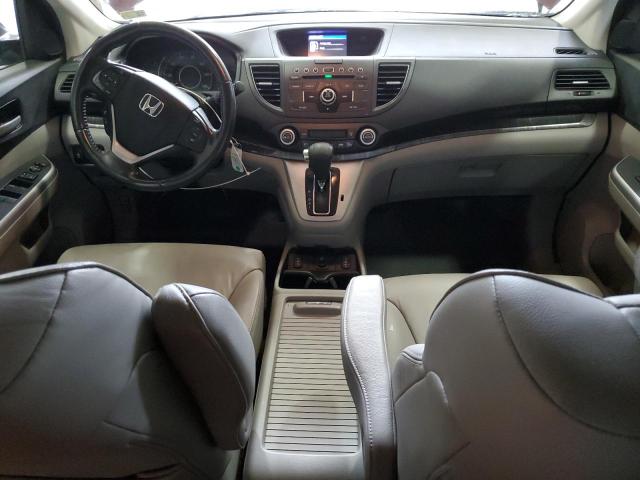 5J6RM4H78EL109245 - 2014 HONDA CR-V EXL BURGUNDY photo 8