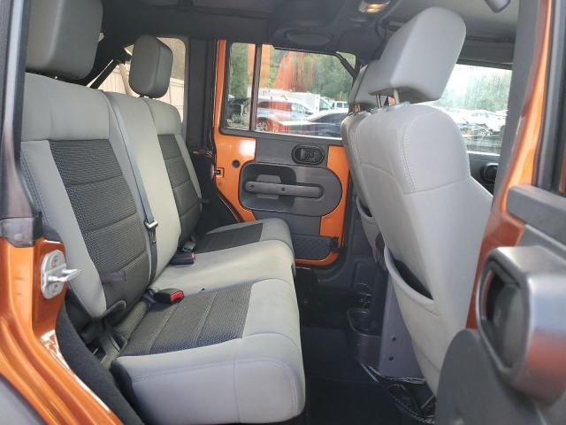 1J4BA3H1XAL175516 - 2010 JEEP WRANGLER UNLIMITED SPORT Қызғылт сары фото 10