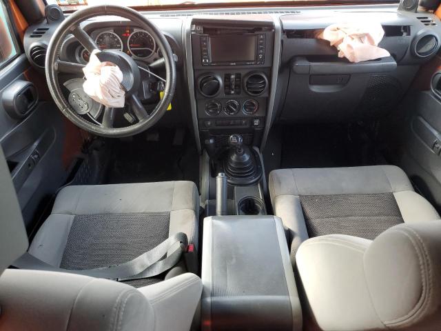 1J4BA3H1XAL175516 - 2010 JEEP WRANGLER UNLIMITED SPORT Қызғылт сары фото 8