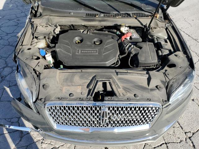 3LN6L5C91HR614569 - 2017 LINCOLN MKZ SELECT GRAY photo 11