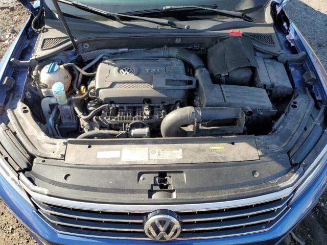 1VWGT7A36HC029114 - 2017 VOLKSWAGEN PASSAT SE BLUE photo 11