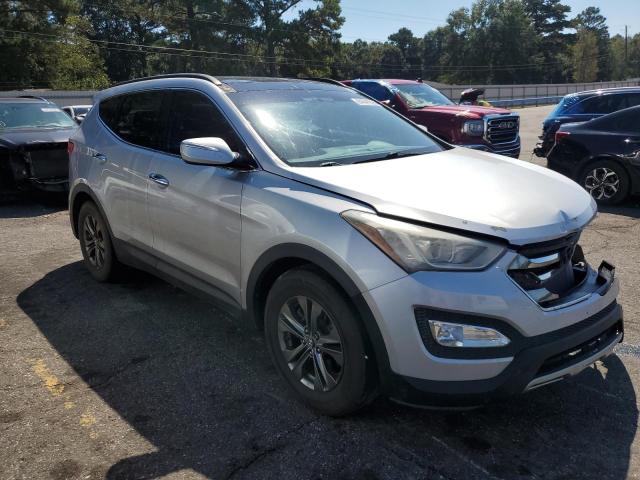 5XYZU3LBXEG205112 - 2014 HYUNDAI SANTA FE S SILVER photo 4