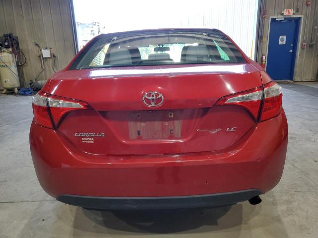 2T1BURHE6EC183323 - 2014 TOYOTA COROLLA L 红色 照片 6