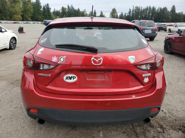 JM1BM1L7XF1247007 - 2015 MAZDA 3 TOURING წითელი ფოტო 6
