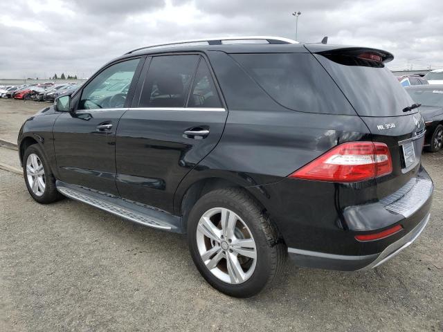 4JGDA5JB2FA440912 - 2015 MERCEDES-BENZ ML 350 შავი ფოტო 2