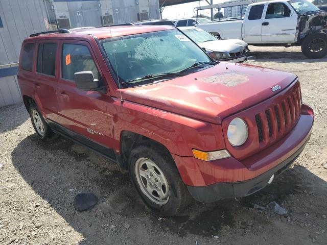 1C4NJPBB4ED674064 - 2014 JEEP PATRIOT SPORT BURGUNDY photo 4