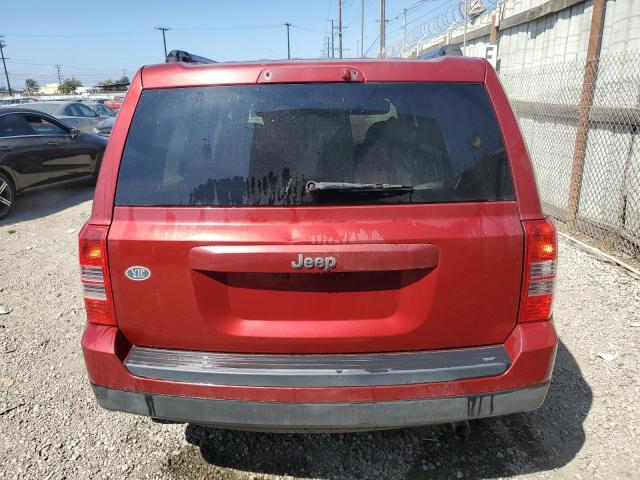 1C4NJPBB4ED674064 - 2014 JEEP PATRIOT SPORT BURGUNDY photo 6