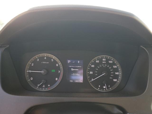 5NPE24AFXHH548323 - 2017 HYUNDAI SONATA SE SILVER photo 9