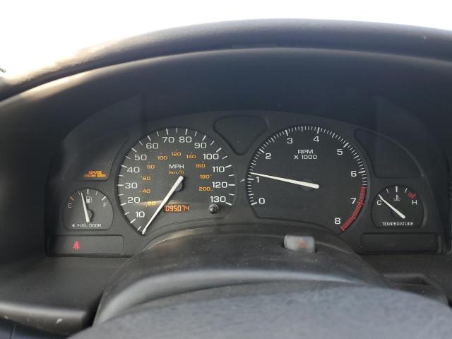 1G8ZY12701Z296872 - 2001 SATURN SC2 Czerwony zdjęcie 9