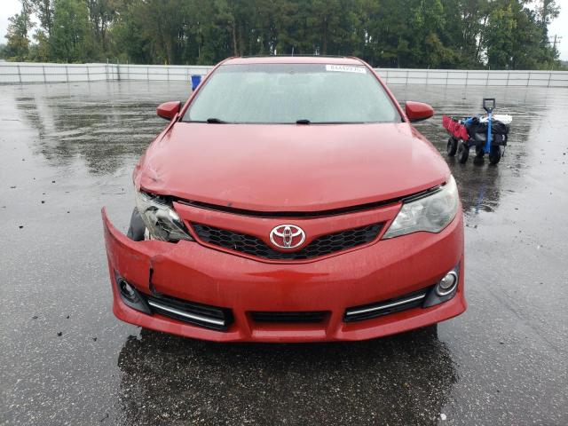 4T1BF1FK1CU619964 - 2012 TOYOTA CAMRY BASE RED photo 5