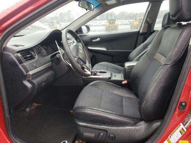4T1BF1FK1CU619964 - 2012 TOYOTA CAMRY BASE RED photo 7