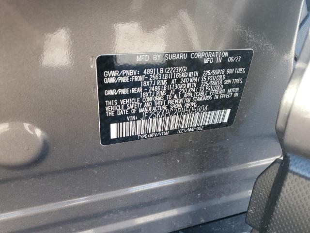 JF2SKAPC2PH505804 - 2023 SUBARU FORESTER LIMITED 灰色 照片 13