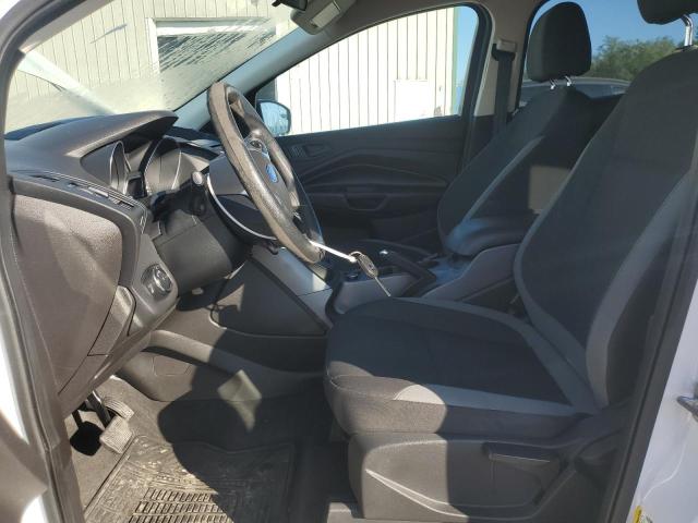 1FMCU0F76EUC46150 - 2014 FORD ESCAPE S WHITE photo 7