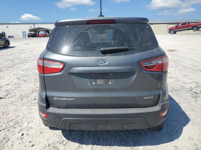 MAJ6S3FL2NC473594 - 2022 FORD ECOSPORT S رمادي صورة 6