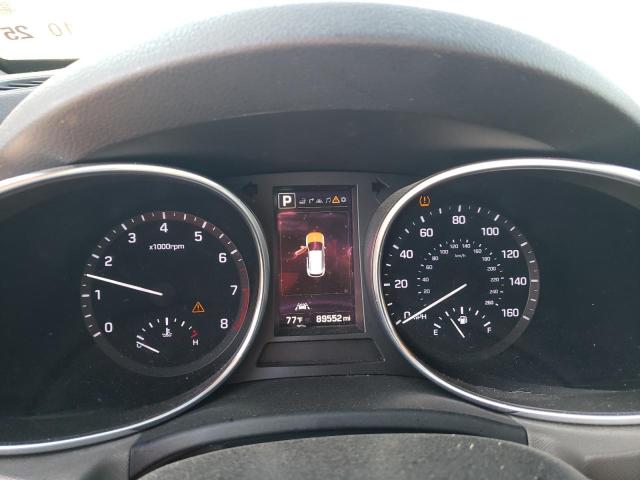 5XYZW4LAXHG487392 - 2017 HYUNDAI SANTA FE S BLACK photo 9