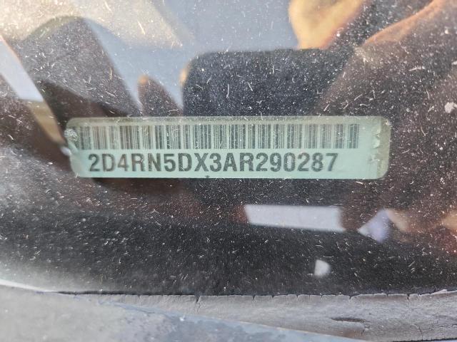 2D4RN5DX3AR290287 - 2010 DODGE GRAND CARAVAN SXT GOLD photo 14