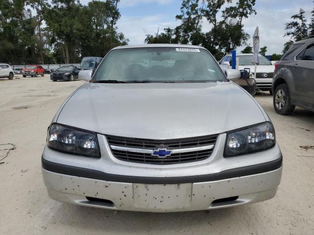 2G1WF52E749373586 - 2004 CHEVROLET IMPALA SILVER photo 5