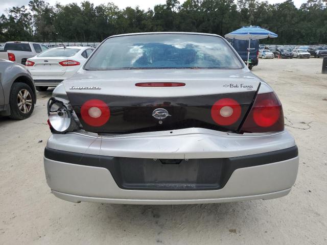 2G1WF52E749373586 - 2004 CHEVROLET IMPALA SILVER photo 6
