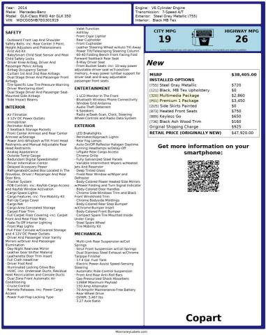 WDCGG5HB7EG301919 - 2014 MERCEDES-BENZ GLK 350 ნაცრისფერი ფოტო 10