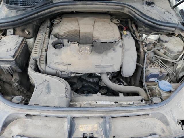 4JGDA5HB1DA161390 - 2013 MERCEDES-BENZ ML 350 4MATIC WHITE photo 11