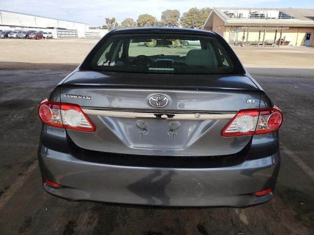 2T1BU4EE8BC566683 - 2011 TOYOTA COROLLA BASE Сұр фото 6