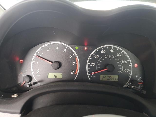 2T1BU4EE8BC566683 - 2011 TOYOTA COROLLA BASE Сұр фото 9