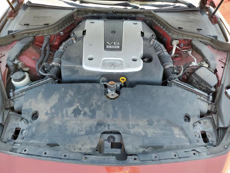 JN1BV7AP5EM671097 - 2014 INFINITI Q50 BASE RED photo 11