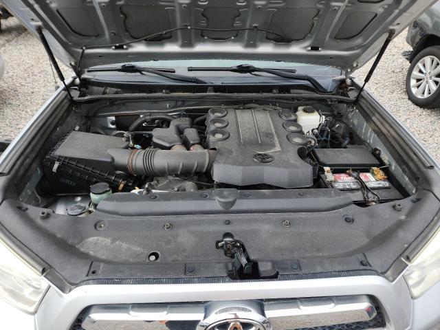 JTEBU5JR9B5068600 - 2011 TOYOTA 4RUNNER SR5 SILVER photo 12