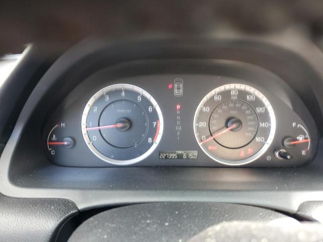 1HGCS2B80AA006027 - 2010 HONDA ACCORD EXL BLACK photo 9