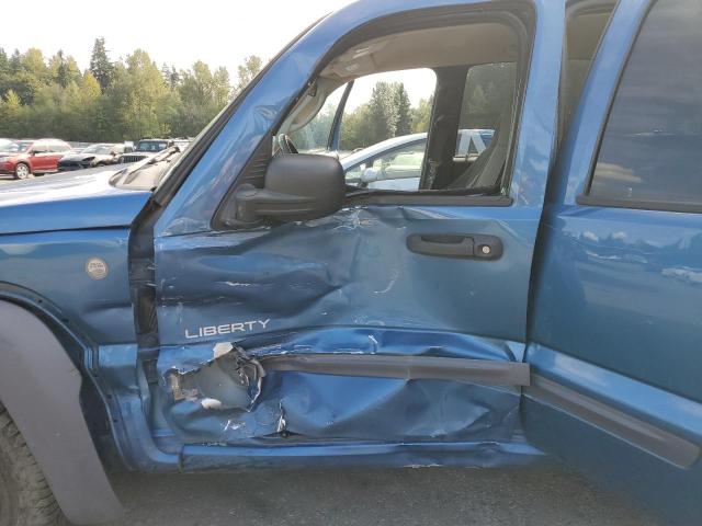 1J4GL48K54W287593 - 2004 JEEP LIBERTY SPORT Կապույտ լուսանկար 7