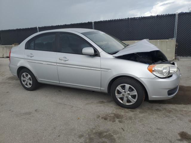 KMHCN4AC7BU617028 - 2011 HYUNDAI ACCENT GLS SILVER photo 4