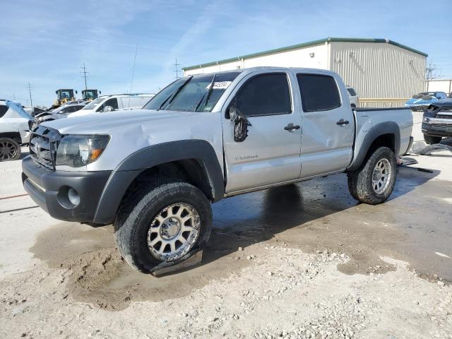 5TEJU62N15Z078587 - 2005 TOYOTA TACOMA DOUBLE CAB PRERUNNER SILVER photo 1