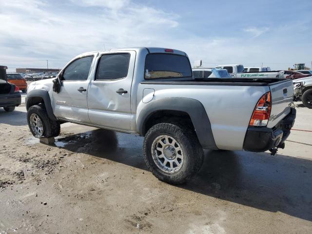 5TEJU62N15Z078587 - 2005 TOYOTA TACOMA DOUBLE CAB PRERUNNER SILVER photo 2