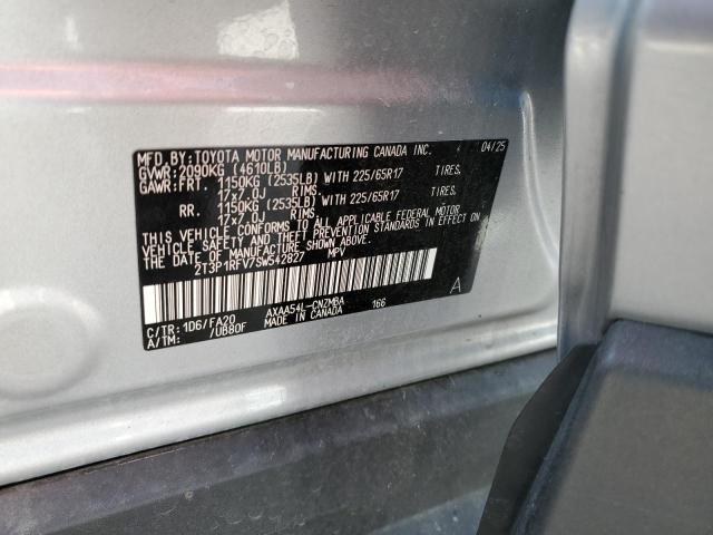 2T3P1RFV7SW542827 - 2025 TOYOTA RAV4 XLE 银色 照片 13