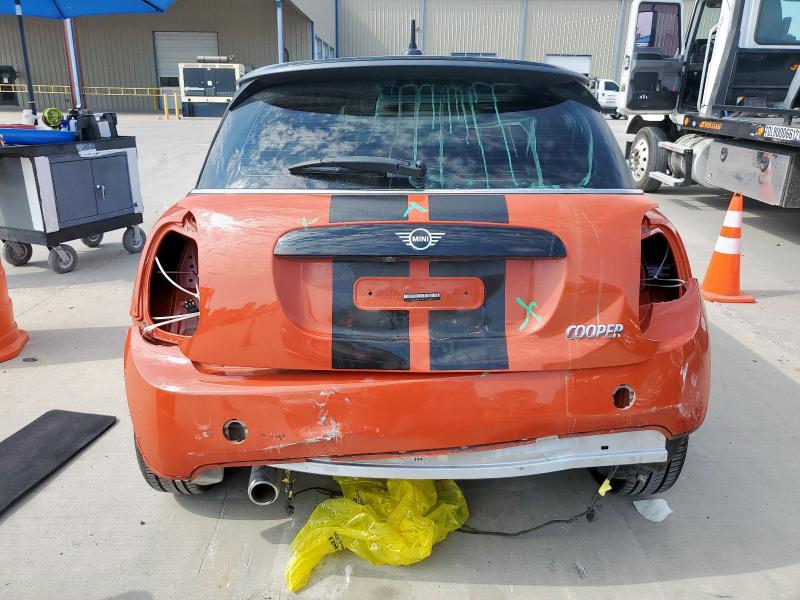 WMWXR3C08L2L98629 - 2020 MINI COOPER ORANGE photo 6