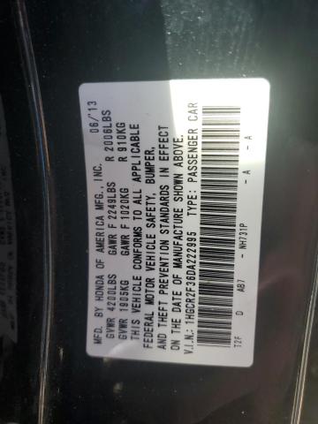 1HGCR2F36DA222995 - 2013 HONDA ACCORD LX Qara foto 12