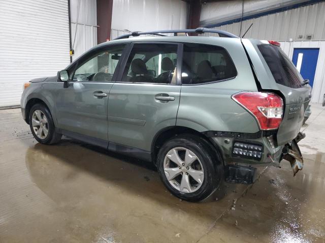 JF2SJADC6FH542392 - 2015 SUBARU FORESTER 2.5I PREMIUM ნაცრისფერი ფოტო 2