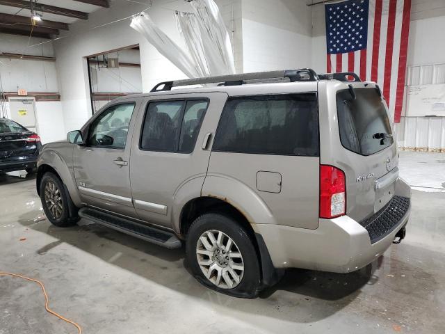 5N1BR18B38C631714 - 2008 NISSAN PATHFINDER LE بني صورة 2