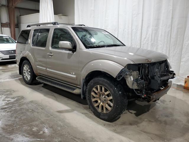 5N1BR18B38C631714 - 2008 NISSAN PATHFINDER LE بني صورة 4