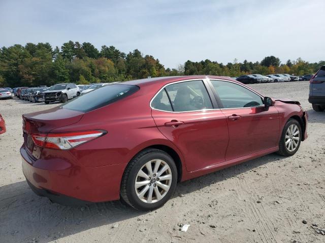 4T1B11HK6JU537110 - 2018 TOYOTA CAMRY L მუქწითელი ფოტო 3