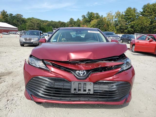 4T1B11HK6JU537110 - 2018 TOYOTA CAMRY L მუქწითელი ფოტო 5