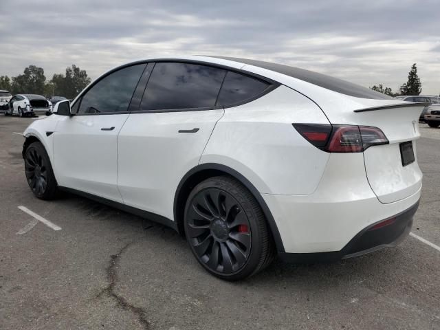 7SAYGDEF8NF507274 - 2022 TESLA MODEL Y Biały zdjęcie 2