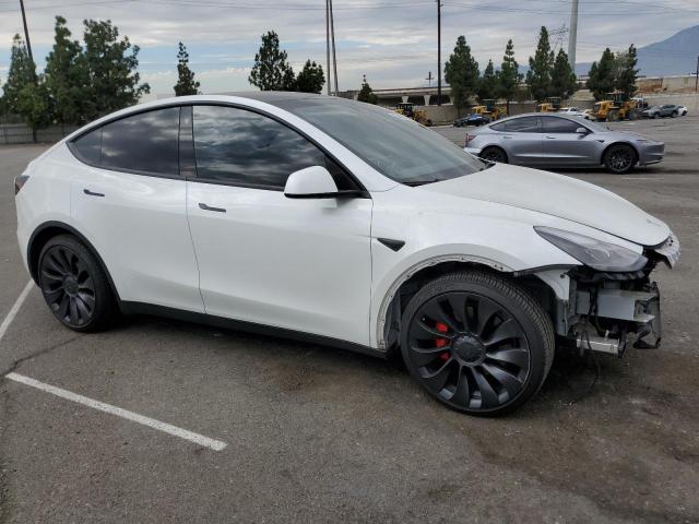 7SAYGDEF8NF507274 - 2022 TESLA MODEL Y Biały zdjęcie 4