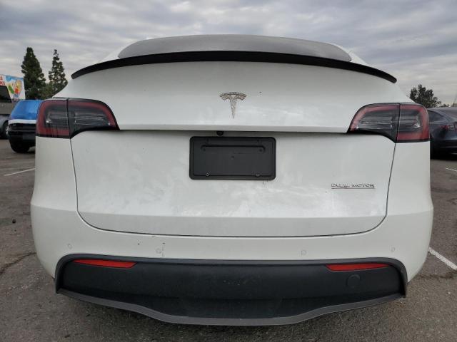 7SAYGDEF8NF507274 - 2022 TESLA MODEL Y Biały zdjęcie 6