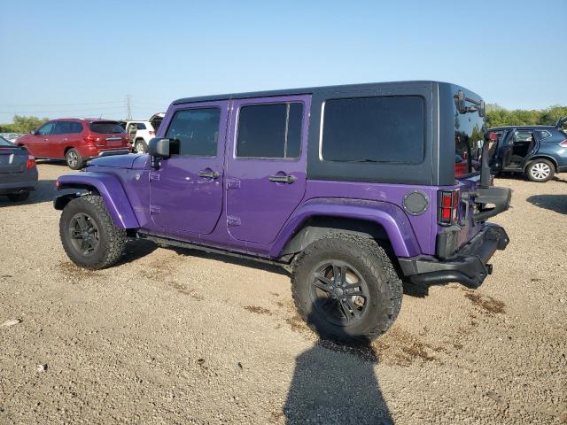 1C4HJWEG2HL650757 - 2017 JEEP WRANGLER U SAHARA 紫色 照片 2