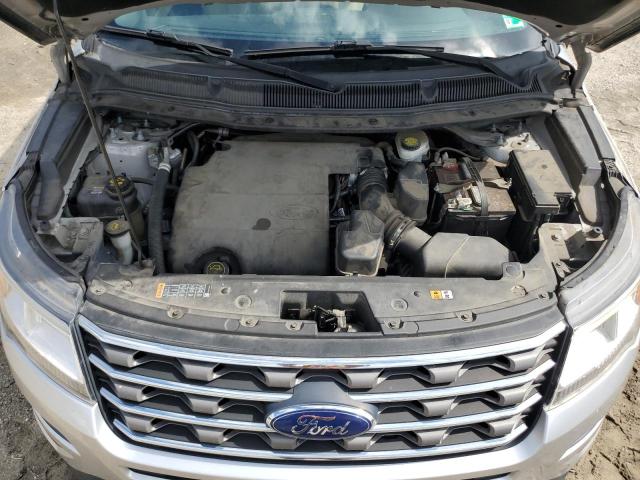 1FM5K7B81HGE20215 - 2017 FORD EXPLORER SILVER photo 12
