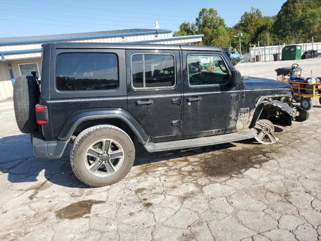 1C4HJXEN0JW278067 - 2018 JEEP WRANGLER UNLIMITED SAHARA 黑色 照片 3