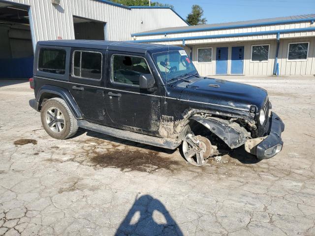 1C4HJXEN0JW278067 - 2018 JEEP WRANGLER UNLIMITED SAHARA 黑色 照片 4