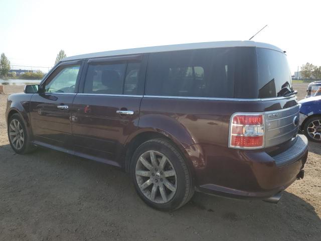 2FMHK6DT2ABD02647 - 2010 FORD FLEX LIMITED بني صورة 2
